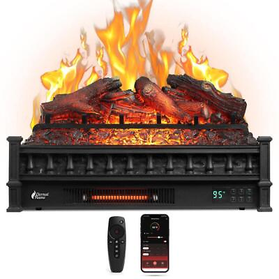 #ad TURBRO Infrared Quartz Electric Fireplace 1500W Eternal Flame 26quot; Adjustable $179.49