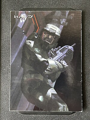 #ad Halo 2007 Topps Foil Card 8 Of 10 MASTER CHIEF Low Grade $13.00