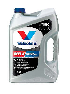 #ad Valvoline VR1 Racing Motor Oil SAE 20W 50 Motor Oil $25.37