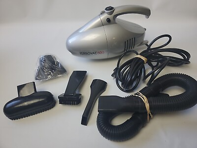 #ad TurboVac 600 Portable Turbo Power Hand Vacuum 600 Watts Works minor scratches $24.99