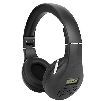 #ad Portable Personal FM Radio Headphones with Best Reception Walkman Wireless Head $22.91