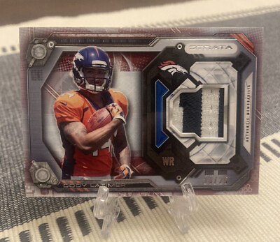 #ad 2014 Strata Relics Ruby 25 Cody Latimer Rookie Patch RC RARE NM Broncos $10.99