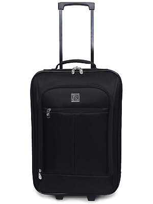 #ad 18quot; Soft Side Carry On Luggage Black $19.73