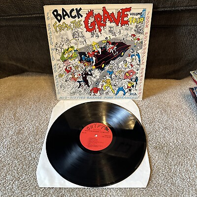 #ad Back from the Grave Vol 4 16 Garage Punk Screamers LP Crypt 004 $22.49