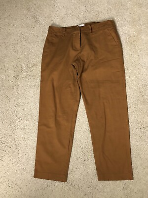 ECI New York Women#x27;s Capri Ankle Pants sz 4 Color: Brown $12.40