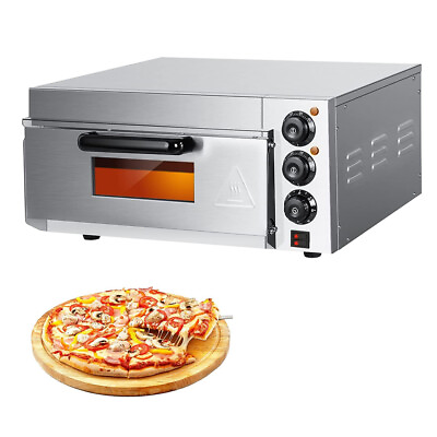 #ad Commercial Countertop Pizza Oven Single Deck Pizza Marker For 14quot; Pizza Indoor $161.00
