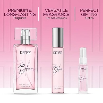 #ad RENEE Eau De Parfum Bloom 8ml Premium Long Lasting Luxury Perfume Scent for All $23.59