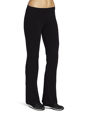 #ad Spalding Women#x27;s Bootleg Yoga Pant Black Large $28.56