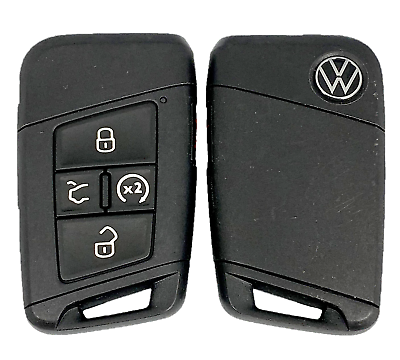 #ad OEM Volkswagen Remote Fob 5B RS UNCUT Key 3G0.959.752.BQ KR5FS14 T new logo $44.85