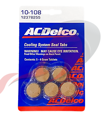#ad Genuine GM ACDelco Coolant System Sealing Tabs Stop Leak 12378255 $4.99