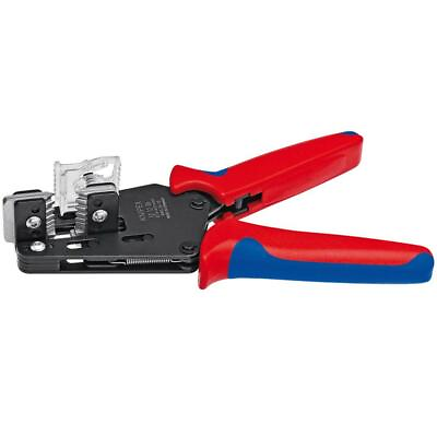 #ad KNIPEX Wire Stripper 7 3 4 In Automatic Comfort Grip Precision Insulation Steel $211.95