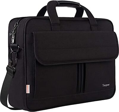 Laptop Bag 15.6 Inch Business Briefcase Gifts for Men Women Water Resistant $38.82