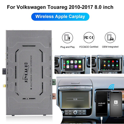 #ad For Touareg 8#x27;#x27; CarPlay Retrofit Kit Decoder Wireless CarPlay Wired Android Auto $342.50