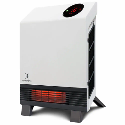 #ad Portable Space Heater Infrared Quartz Floor To Wall Unit Remote Quiet 1000 Watt $115.05