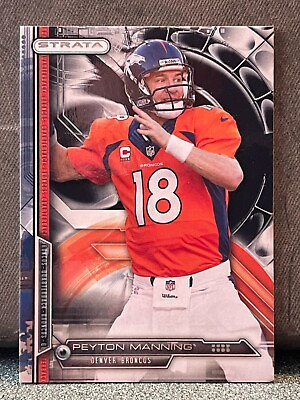 #ad 2014 Strata Peyton Manning #86 Broncos Colts HOF $1.70