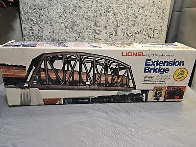 #ad VTG Lionel Trains Extension Bridge 6 2122 Big #x27;O#x27; Size W Box Incomplete $20.00