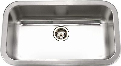 #ad Houzer MGS 3018 1 Medallion Gourmet Series Undermount Stainless Large Satin $130.95
