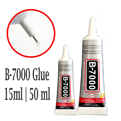#ad New B 7000 Glue Industrial Adhesive For Phone Frame Bumper Jewelry 15ml 50ml $2.62