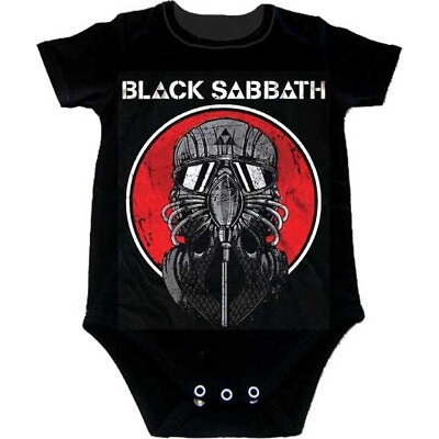 #ad New: BLACK SABBATH Mask One Piece for Infant $9.98