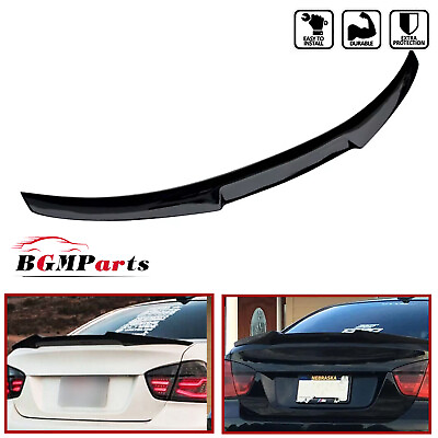 #ad Rear Spoiler Wing Trunk Wing For 2006 2011 BMW E90 328i 335i 3 Series 4 Door $44.99
