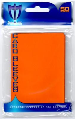 #ad Max Protection YUGIOH Card Sleeves Flat ORANGE 50 Count Yu Gi Oh $4.99