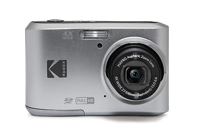 #ad KODAK PIXPRO FZ45 SL Silver 4X Optical Friendly Zoom Digital Camera $83.99