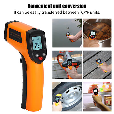 #ad Digital Thermometer Infrared Handheld Industrial Thermometer High Accuracy New $14.60