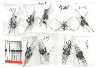 #ad Rectifier Diode Diodes Assortment Kit Bulk Pack 100x 10value $8.62