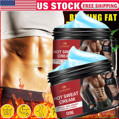#ad 2x Anti Cellulite Intensive Fat Burning Cream Gel Firm Hot Body Slim Weight Loss $10.28