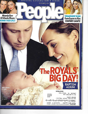 #ad PEOPLE SPECIAL COLLECTORS magazine THE ROYALS BAPTISM KELLY CLARKSONS WEDDING $19.36