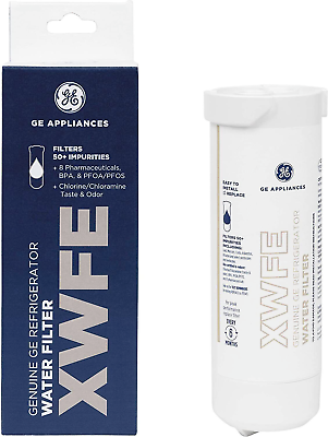 #ad Genuine GE XWFE Refrigerator Replacement Water Filter Without Chip $25.98