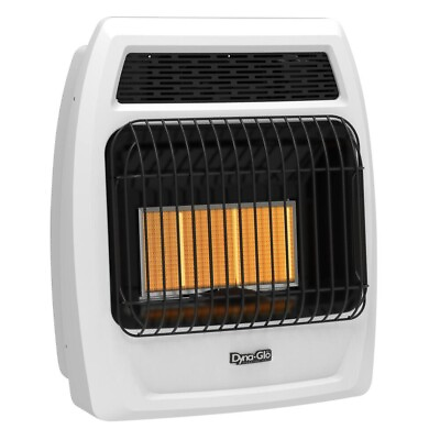 18000 BTU Indoor Natural Gas Radiant Infrared Vent Free Thermostatic Wall Heater $310.99