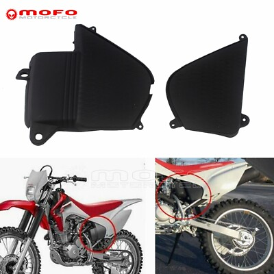 #ad 2x Battery Box Side Cover ABS Plastic For Honda CRF230F 2015 2016 2017 2018 2019 $11.22