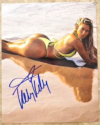 #ad Kelly Kelly Barbie Blank SIGNED Photo 8x10 Diva Autograph WWE WWF Model $29.99