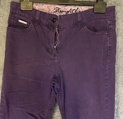 #ad jeans womens W30 Purple straight label cut out brand unknown GBP 17.00