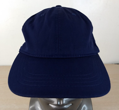 #ad BLANK PLAIN NO LOGO ADJUSTABLE SNAPBACK BASEBALL HAT CAP BLUE OUTDOOR SPORTS $8.89