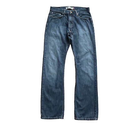 #ad #ad Levi’s 514 Mens Jeans 32 X 34 Slim Straight Cotton Blue Denim Pants $19.99