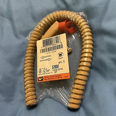 #ad WIREMOLD Legrand V5700F NEW Flexible Section Fitting Raceway $17.00