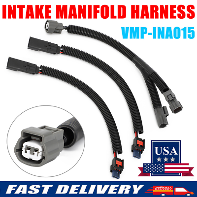 #ad For 2018 GT INTAKE MANIFOLD 2015 2017 GT Mustang INA015 Wire Harness Connector $27.99