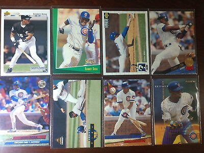 #ad Sammy Sosa Collector Lot Of 8 Cards $5.00