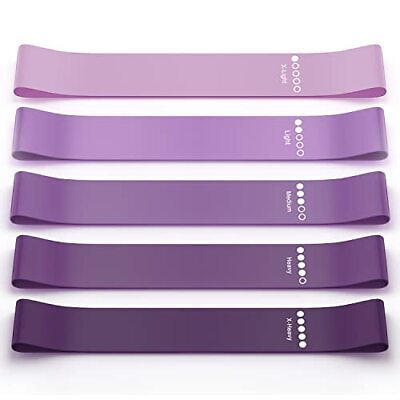 #ad Resistance Bands Exercise Workout Bands for Women and Men 5 Set of Stretch ... $25.28