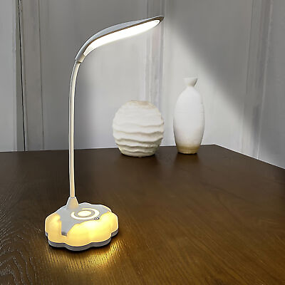 #ad LEDs Table Lamp Touching Control Eye caring Flexible Desktop Reading Light O1U5 $13.99