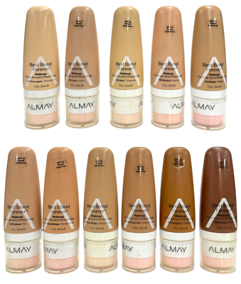 #ad Almay Best Blend Forever Makeup SPF40 1fl 30ml You Pick New As Seen In Pictures $6.95