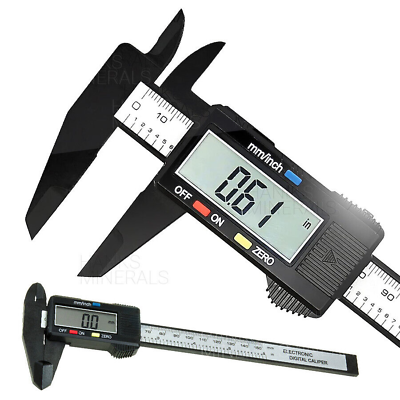 Digital Caliper 6quot;150mm Micrometer LCD Gauge Vernier Electronic Measuring Ruler $6.89
