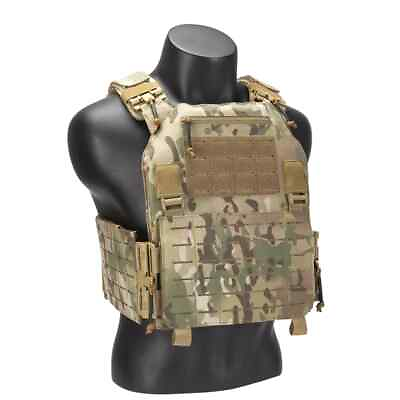 #ad Combat Ready Tactical Vest OCP Multicam S M 1050 Denier Nylon $109.99