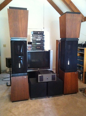 Unique Lincoln Walsh Double Ohm F Loud Speakers One of a Kind Ohm Acoustics $8999.99