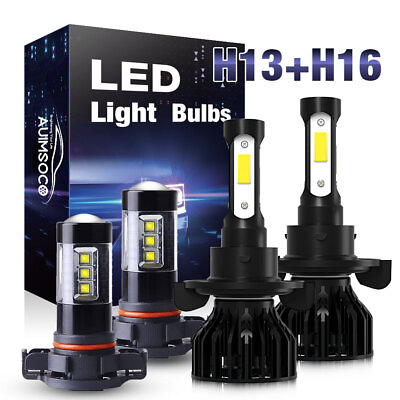 #ad For Ford	Escape 2008 2012 Combo LED Headlight HighLow Beams amp; Fog Light Bulbs $39.99