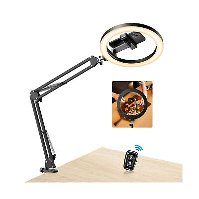 #ad Upgrade Ring Light OverheadEvershop Selfie Ring Light with Stand and Phone H... $58.88