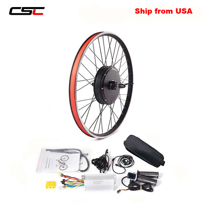 #ad 27.5#x27;#x27; Rear Wheel Electric Bicycle Conversion Kit 1000W 1500W E Bike Motor Kit $219.00