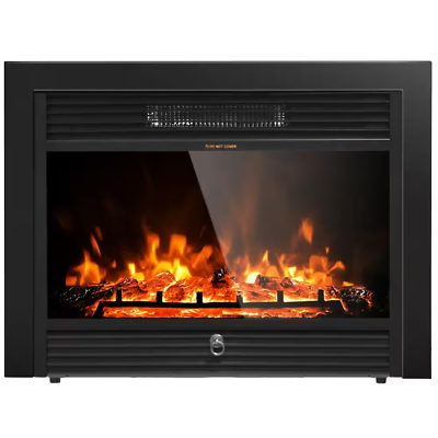#ad #ad Electric Insert Fireplace Furnace Heater Flame Smokeless Unvented 28.5 inch $258.01